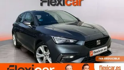 Usado Seat Leon FR 110 CV (80 kW) 2024 Gris Berlina