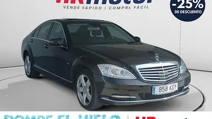 Usado Mercedes S250 207 CV (152 kW) 2012 Negro Berlina