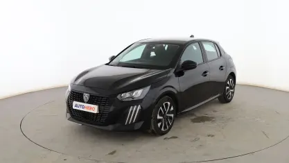 Usado Peugeot 208 Active 101 CV (74 kW) 2024 Negro Utilitario