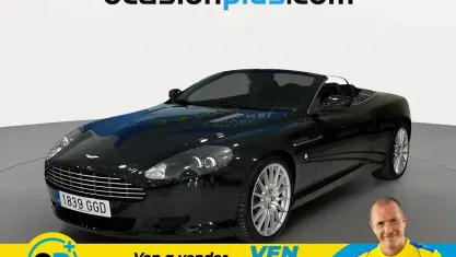 Usado Aston Martin DB9 450 CV (330 kW) 2006 Negro negro Descapotable