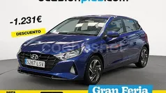 Azul Usado 2021 Hyundai i20 Berlina | 13.100 € (Precio justo)