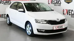 Blanco Usado 2018 Skoda Rapid Ambition Utilitario | 12.700 € (Precio justo)