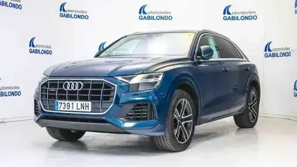 Usado Audi Q8 381 CV (280 kW) 2021 Azul SUV