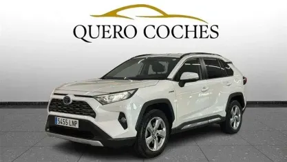 Brugt Toyota RAV4 Hybrid Advance 218 HK (160 kW) 2021 Hvid SUV