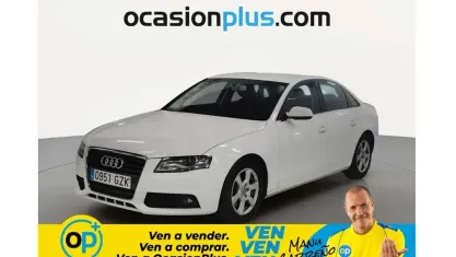 Usado Audi A4 136 CV (100 kW) 2010 Blanco Berlina