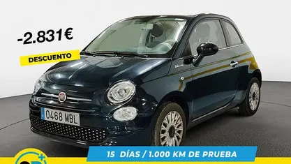 Usado Fiat 500 Dolcevita 70 CV (51 kW) 2022 Azul Descapotable