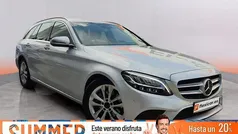 Gris Usado 2019 Mercedes C200 Familiar | 23.490 € (Precio justo)