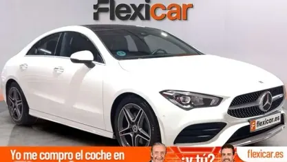 Usado Mercedes CLA200 150 CV (110 kW) 2023 Blanco Coupe