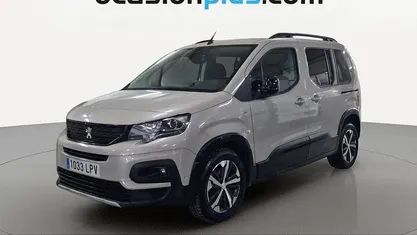 Usado Peugeot Rifter GT 131 CV (96 kW) 2021 Gris Monovolumen