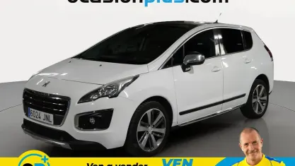Usado Peugeot 3008 Allure 131 CV (96 kW) 2016 Blanco Monovolumen