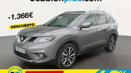 Usado Nissan X-Trail Tekna 131 CV (96 kW) 2017 Gris SUV