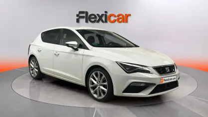 Usado Seat Leon FR 150 CV (110 kW) 2018 Blanco Berlina