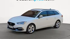 Blanco Usado 2022 Seat Leon ST FR Familiar | 23.900 € (Precio justo)