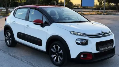 Usado Citroën C3 Feel 100 CV (73 kW) 2017 Blanco Utilitario