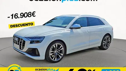 Usado Audi Q8 S-Line 435 CV (319 kW) 2020 Blanco SUV
