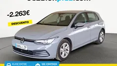 Gris Usado 2021 VW Golf VIII Life Berlina | 19.400 € (Precio justo)