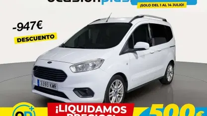 Usado Ford Tourneo Courier Titanium 102 CV (75 kW) 2018 Blanco Monovolumen