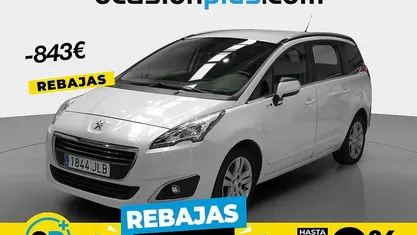 Blanco Usado 2016 Peugeot 5008 Style Monovolumen | 10.547 € (Precio justo)