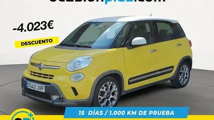 Amarillo Usado 2016 Fiat 500L Trekking Monovolumen | 8657 € (Precio justo)