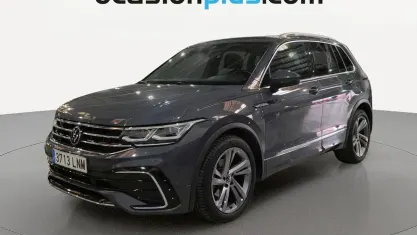 Begagnad VW Tiguan R-line 150 HK (110 kW) 2021 Grå SUV