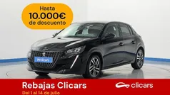 Negro Usado 2023 Peugeot 208 Allure Utilitario | 13.290 € (Buen precio)