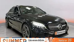 Negro Usado 2018 Mercedes C220 Berlina | 24.990 € (Precio justo)