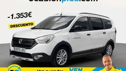Usado Dacia Lodgy 116 CV (85 kW) 2021 Blanco Monovolumen