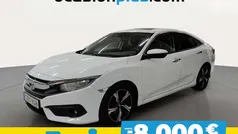 Blanco Usado 2017 Honda Civic Executive Berlina | 19.250 € (Buen precio)