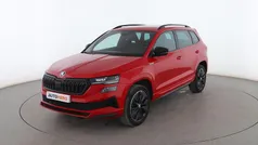 Rojo Usado 2022 Skoda Karoq SportLine SUV | 27.299 € (Precio justo)