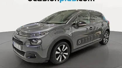 Usado Citroën C3 Shine 75 CV (55 kW) 2017 Gris Utilitario