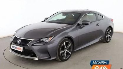 Usado Lexus RC300h Executive Line 223 CV (164 kW) 2018 Gris Coupe