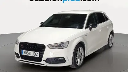 Usado Audi A3 Sportback S-Line 125 CV (91 kW) 2015 Blanco Utilitario