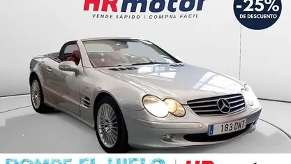 Usado Mercedes SL500 AMG 310 CV (228 kW) 2005 Gris Coupe