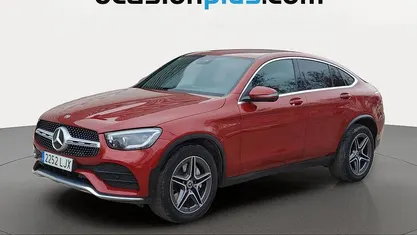Rojo Usado 2020 Mercedes GLC220 AMG Coupe | 35.000 € (Super precio)