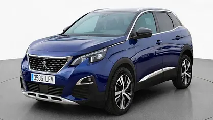Usado Peugeot 3008 GT-line 131 CV (96 kW) 2020 Azul SUV