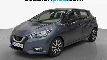 Używany Nissan Micra Acenta 90 KM (66 kW) 2018 Szary Hatchback