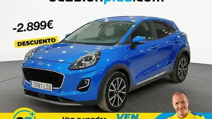 Usado Ford Puma Titanium 120 HP (88 kW) 2021 Azul Pickup