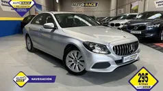 Gris Usado 2018 Mercedes C220 Berlina | 18.900 € (Buen precio)