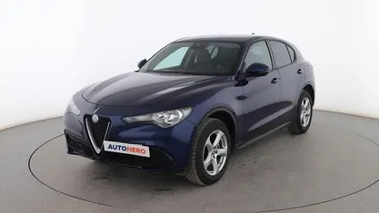 Azul Usado 2018 Alfa Romeo Stelvio Super SUV | 19.999 € (Super precio)