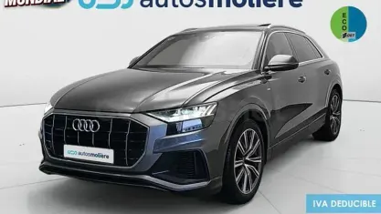 Usado Audi Q8 S-Line 286 CV (210 kW) 2022 Gris / plata SUV