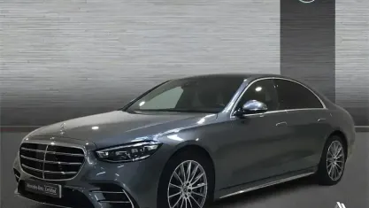 Begagnad Mercedes S350 AMG line 313 HK (230 kW) 2024 Grå Sedan