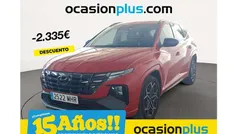 Rojo Usado 2023 Hyundai Tucson N Line SUV | 21.810 € (Precio justo)