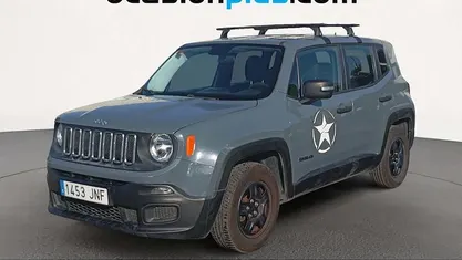 Usado Jeep Renegade Sport 120 CV (88 kW) 2016 Gris SUV