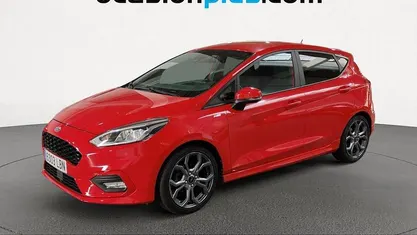 Usado Ford Fiesta ST-Line 76 CV (55 kW) 2019 Rojo Utilitario