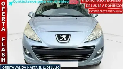 Usado Peugeot 207 92 CV (67 kW) 2010 Azul Utilitario