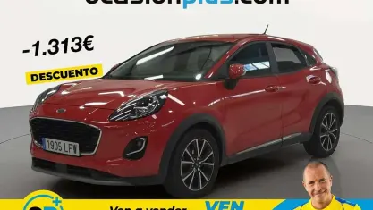 Käytetty Ford Puma Titanium 125 HP (91 kW) 2020 Punainen Katumaasturi
