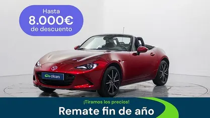 Usado 2025 Mazda MX5 Exclusive-Line Descapotable | 32.990 € (Precio justo)