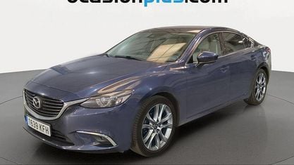 Käytetty Mazda 6 Luxury 150 HP (110 kW) 2017 Sininen Sedan