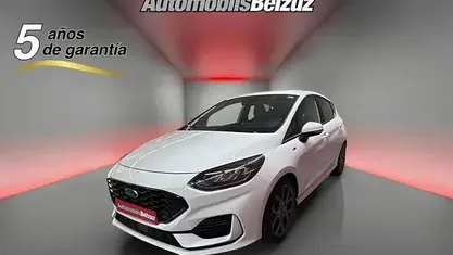 Begagnad Ford Fiesta ST-Line 125 HK (91 kW) 2023 Vit Halvkombi