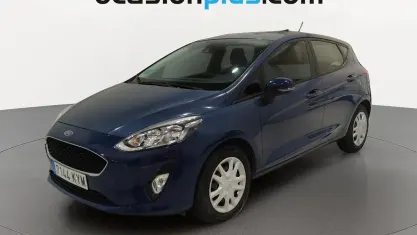 Usado Ford Fiesta Trend 85 CV (62 kW) 2019 Azul Utilitario
